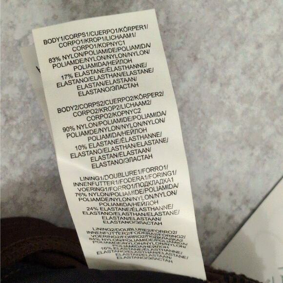 La Blanca Java (Brown) Island Goddess Underwire Twist Front Bra Top Size 8 New - Picture 9 of 11